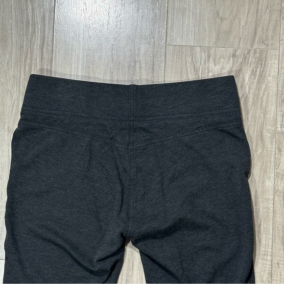 ANN TAYLOR LOFT Charcoal Heather Gray Seamed Ponte Leggings S - Picture 5 of 6